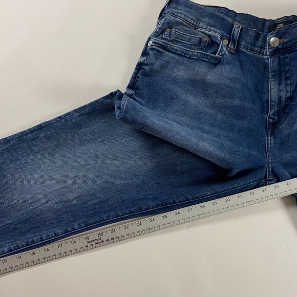 NWT True Religion Geno Relaxed Slim Jeans Men's 42 Stretch Medium Ink Blue SN - Picture 15 of 16